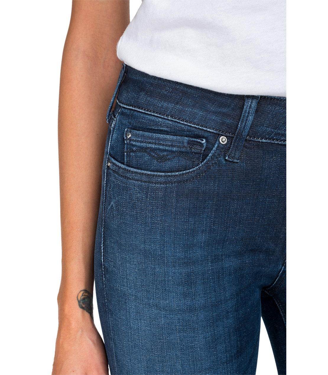 HYPERFLEX CLOUDS NEW LUZ 11.5OZ　ストレッチ ブルーデニム 詳細画像 ダークブルー 5